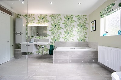 Image showcasing a completed bathroom in Glascote