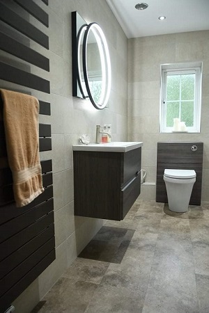 Image showcasing a completed bathroom in Mile Oak