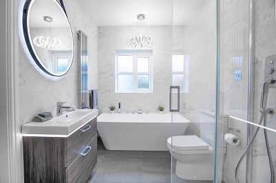 Image showcasing a completed bathroom in Wilnecote