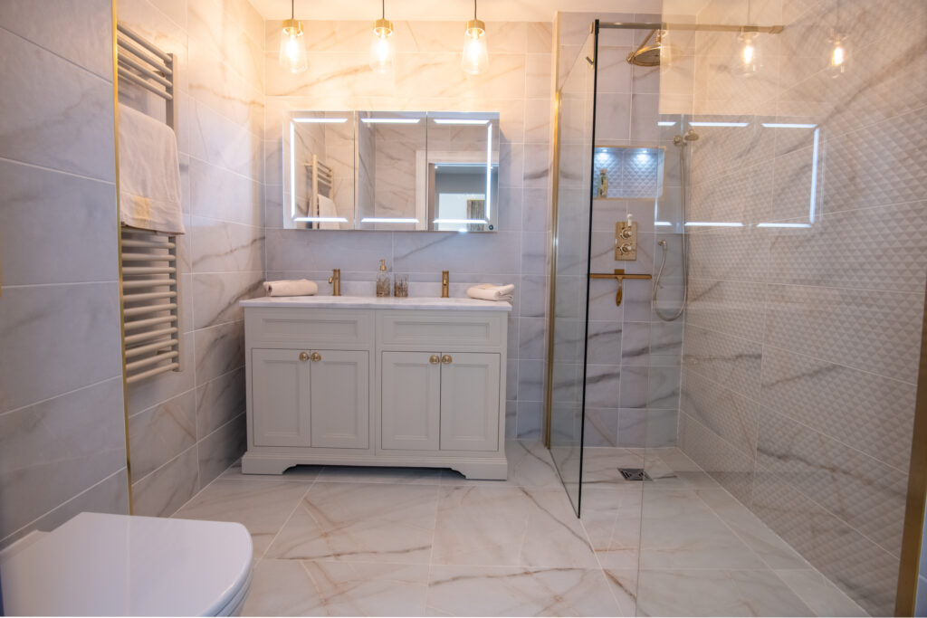 Example picture of bathroom tiles