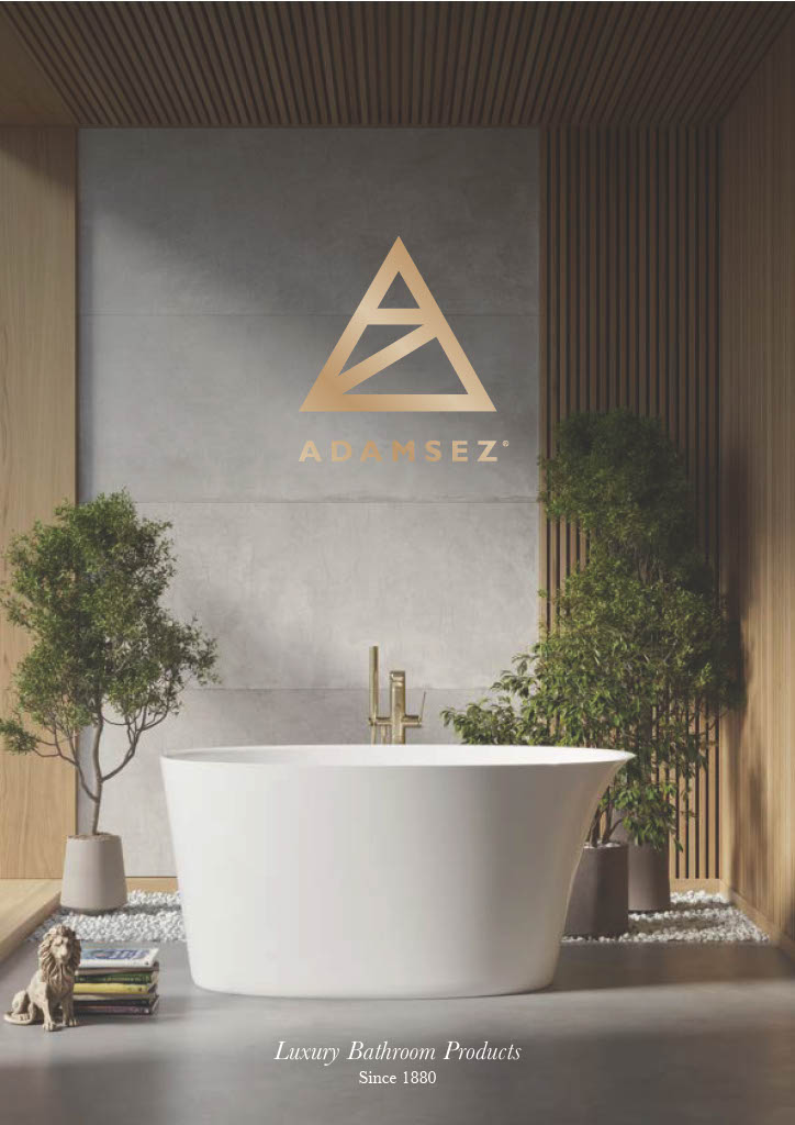 Adamsez Luxury Bathroom Products Brochure Cover