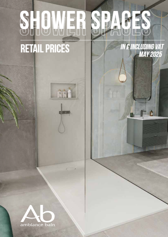 Ambiance Bain Shower Spaces Brochure Cover