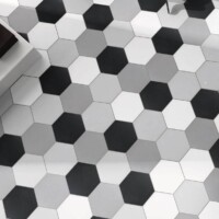 Hexagonal-shaped tiles